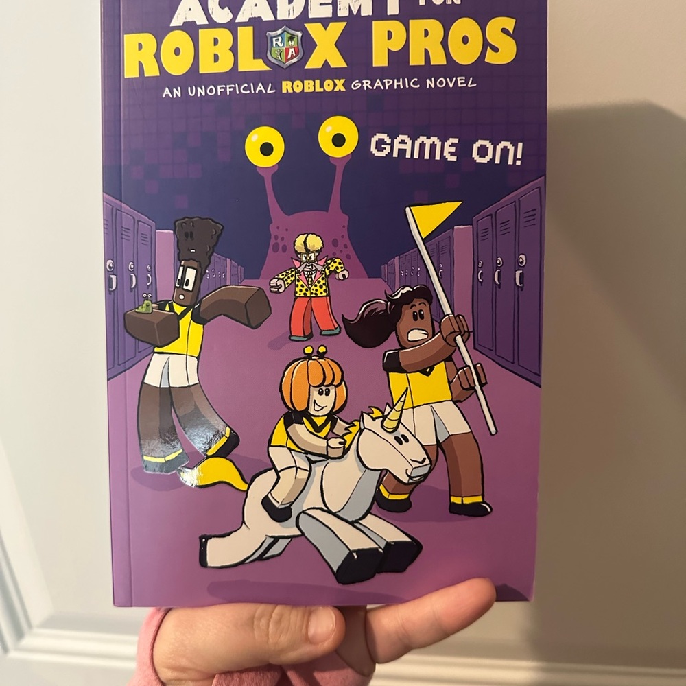 Academy for Roblox Pros Graphic Novel - Purple Cover